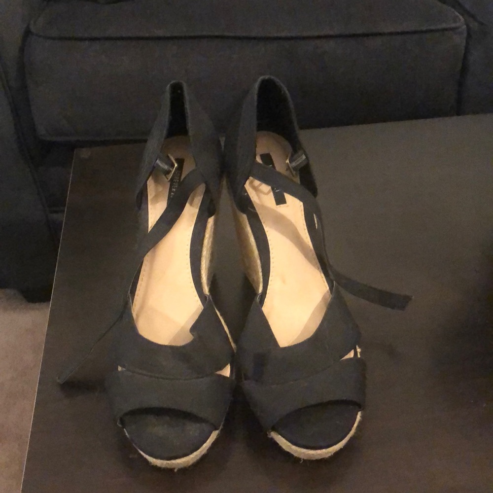 High heeled wedges